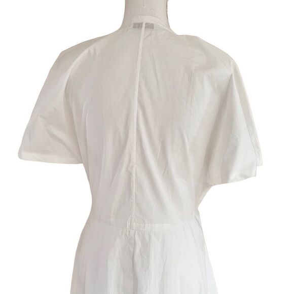 Altuzarra Rhodea Cotton-Blend Midi-Dress in White US 8 EU 40 NEW MSRP $1495 - Picture 6 of 13